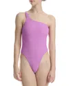 Wolford High Leg One-piece In Pink