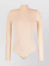 Wolford Buenos Aires String Semi-sheer Bodysuit In Neutral