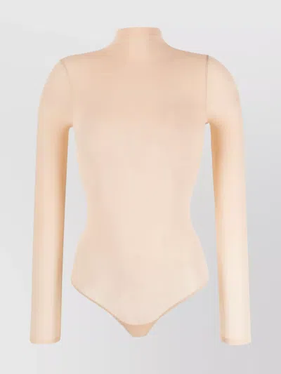 WOLFORD HIGH NECK LONG SLEEVE SEAMLESS BODY TOP