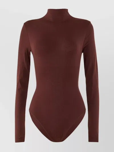 WOLFORD HIGH NECK LONG SLEEVE STRETCH BODY