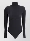 Wolford Seamless Fitted Turtleneck Long-sleeved Top