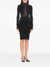 Wolford Black Venus Dress In Black