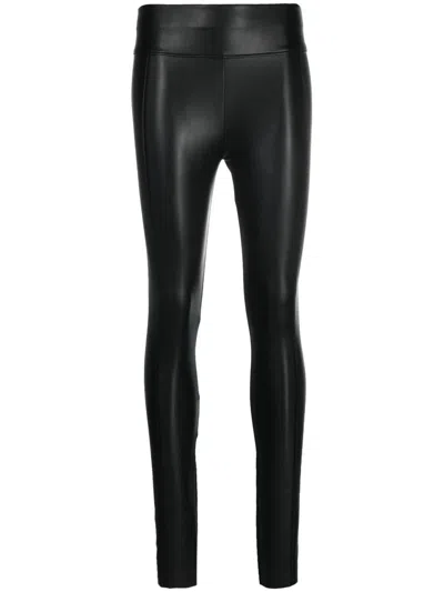 Wolford Shaping Leggings With High Waistband And Seam Detailing In Black