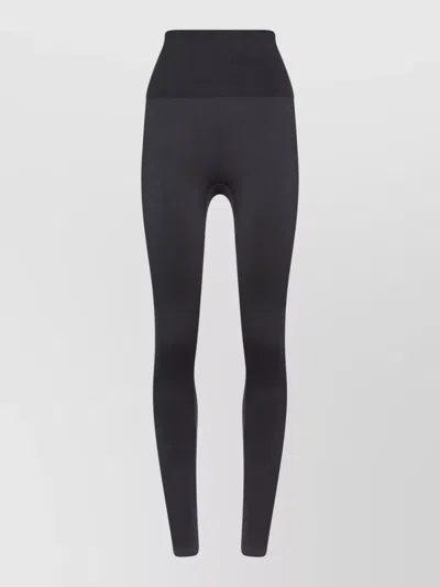 Wolford High Waist Seamless Trousers Leggings Style In Blue