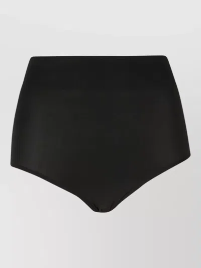 Wolford High Waisted Seamless Essentials Shorts In Black