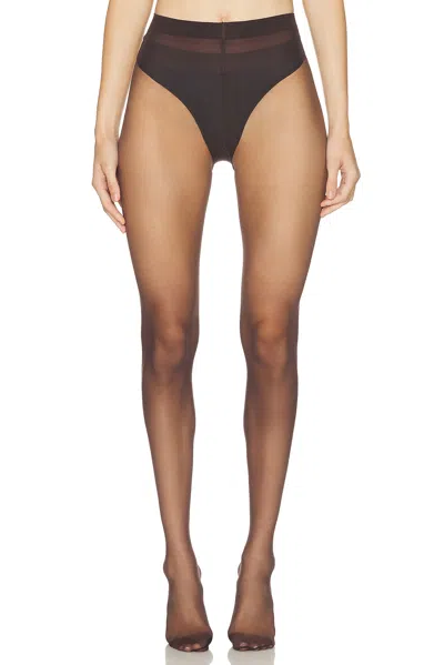Wolford Individual 10 Back Seam Tights