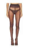 Wolford Individual È¿žè£¤è¢œ Â€“ Darkwood. Å°ºç � L (also Â€“ Xs, S, M). In Brown