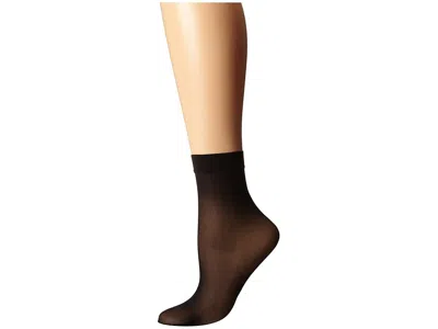 Wolford Individual 10 Socks Women's Crew Cut Socks Shoes Black: Md In Brown