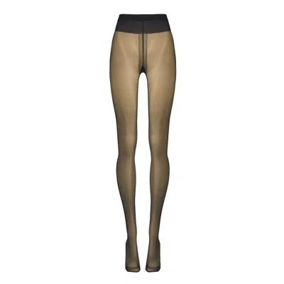 Wolford Individual 20 Matte-finish Tights In Brown
