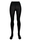 Wolford Individual 100 Leg Support Tights In Black