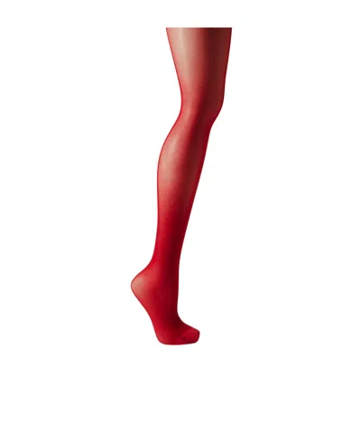 Wolford Individual 20 Denier Tights In Red