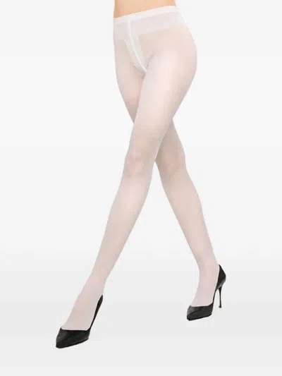 Wolford Individual 20 Matte Tights In White