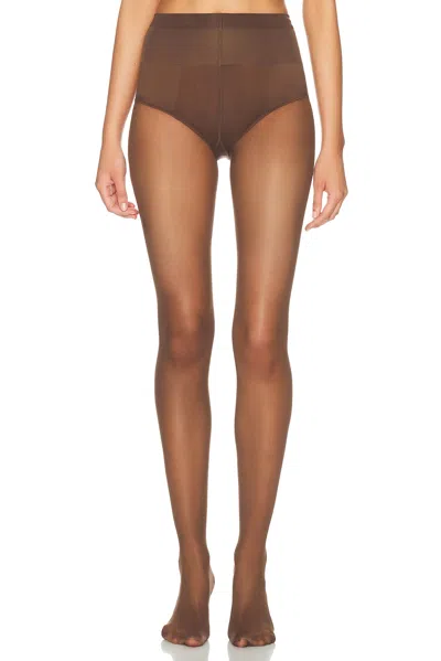 Wolford Individual 20 Tights In Brown