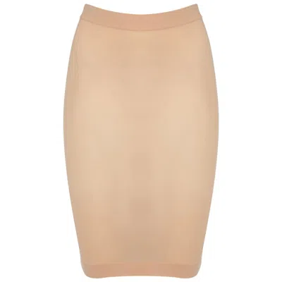 Wolford Individual Nature Forming Skirt In Nude