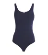 Wolford Jamaica String Bodysuit In Blue
