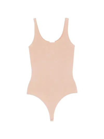 Wolford Jamaika Bodysuit In Neutral