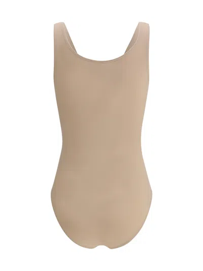 Wolford Jamaika Bodysuit In Brown