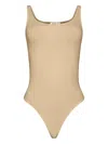 Wolford Beige Solid Swimwear