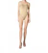 Wolford Jamaika String Bodysuit In Cafe Au Lait In Neutral