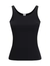 Wolford Cotton Blend Tank Top In Black