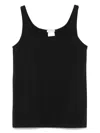 Wolford Cotton Blend Tank Top In Black
