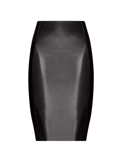 Wolford Jenna Pencil Skirt In Brown