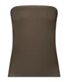 Wolford Top Sleeveless In Brown