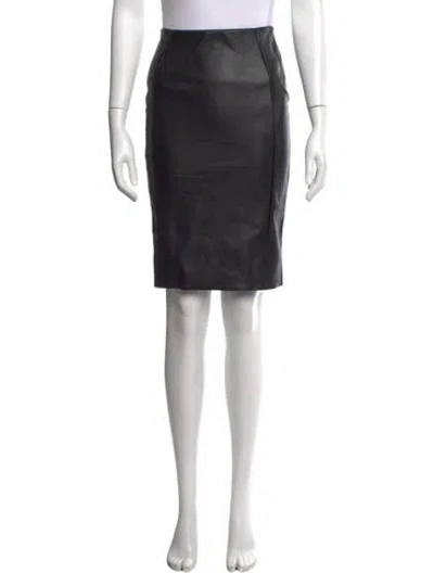 Pre-owned Wolford Knee-length Skirt In Black