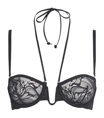 Wolford Lace Multiway Strapless Bra In Blue