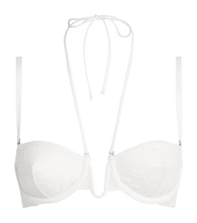 Wolford Lace Multiway Strapless Bra In White