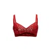 Wolford Lace Triangle Bra In Multi