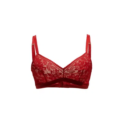 Wolford Lace Triangle Bra In Multi