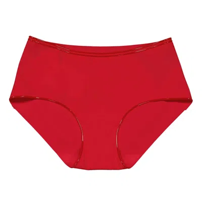 Wolford Ladies Lipstick Stretchy Swim Line Swimpanty In Brown