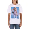 Wolford Ladies Short-sleeve Newton Cotton T-shirt In White