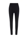 Wolford Black Polyamide Leggings In Black