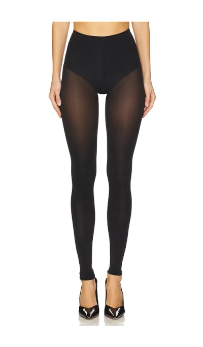 Wolford Leggings Velvet 66 In Black