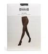 Wolford Josey Leopard Pattern Tights In Black