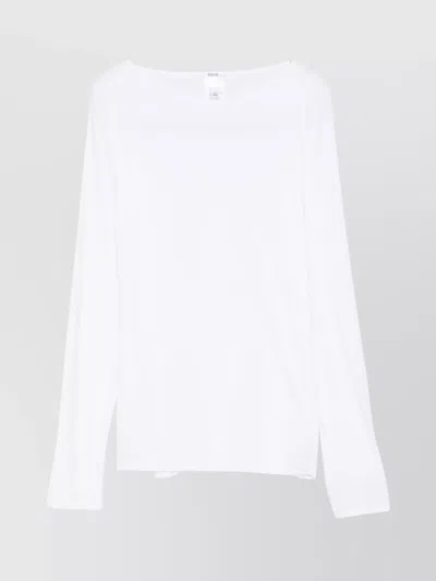 WOLFORD LIGHTWEIGHT LONG SLEEVE TOP WITH CREW NECK
