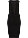 Wolford Liquid Metal Dress In Black