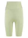 Wolford Logo Print Shorts In Green