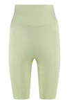 Wolford Logo Print Shorts In Green