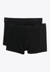 Wolford Logo-waistband Boxers Set Of 2 In Black