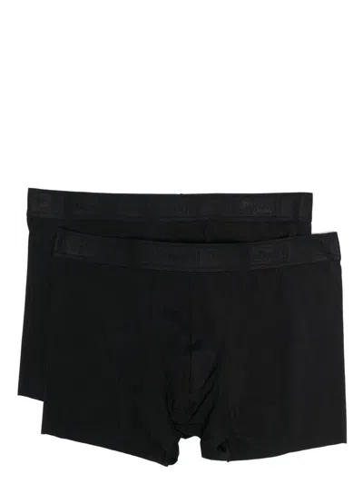 WOLFORD WOLFORD LOGO-WAISTBAND BOXERS SET OF 2