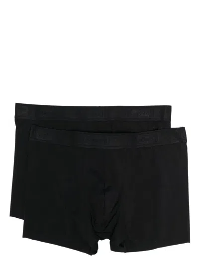 WOLFORD WOLFORD LOGO-WAISTBAND BOXERS SET OF 2