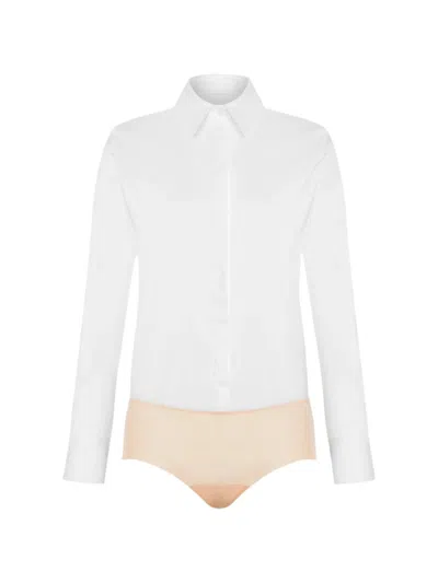Wolford London Effect Panty Body In White