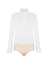 Wolford London Effect Panty Body In White
