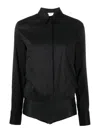 Wolford London Buttoned Cuffs Long-sleeved Body In Black