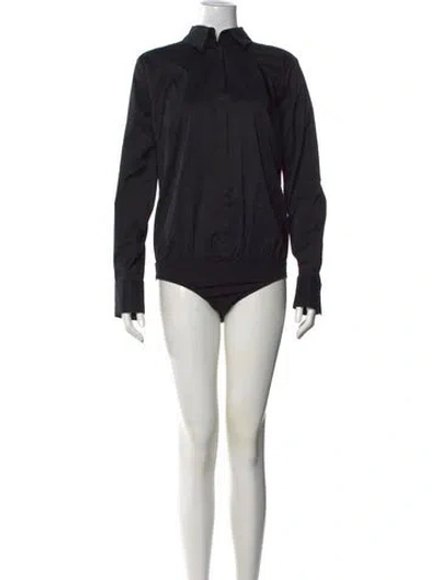 Pre-owned Wolford Long Sleeve Bodysuit