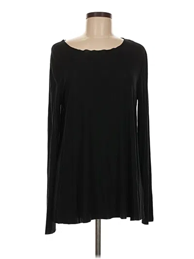 Pre-owned Wolford Long Sleeve T-shirt In Black