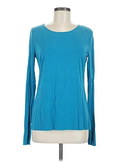 Pre-owned Wolford Long Sleeve T-shirt In Blue